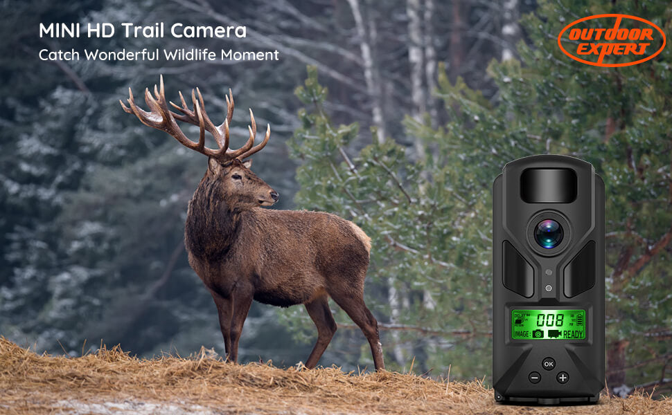Outdoor Expert MiniB trail camera product structure2