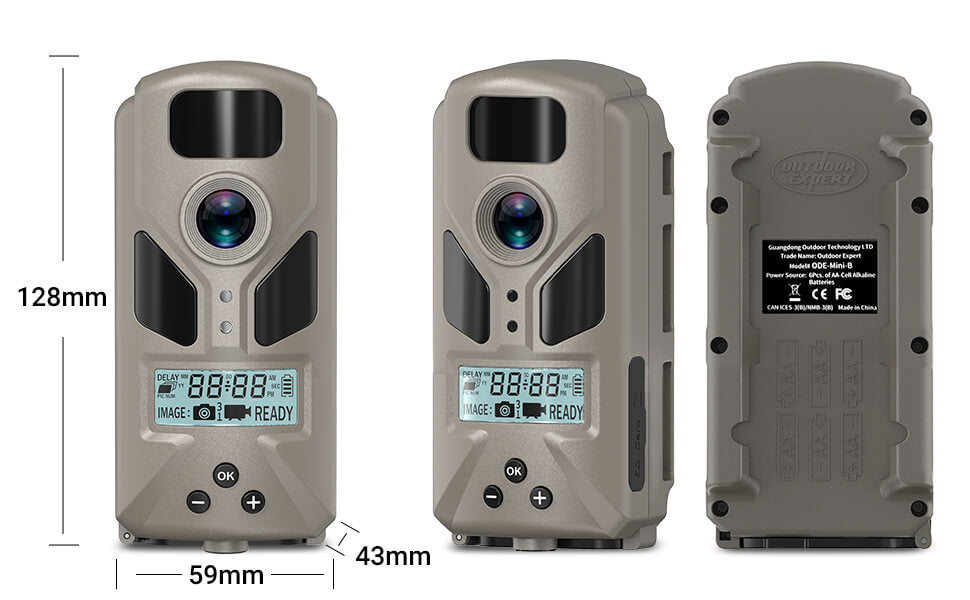 MiniB Trail Camera – Gray
