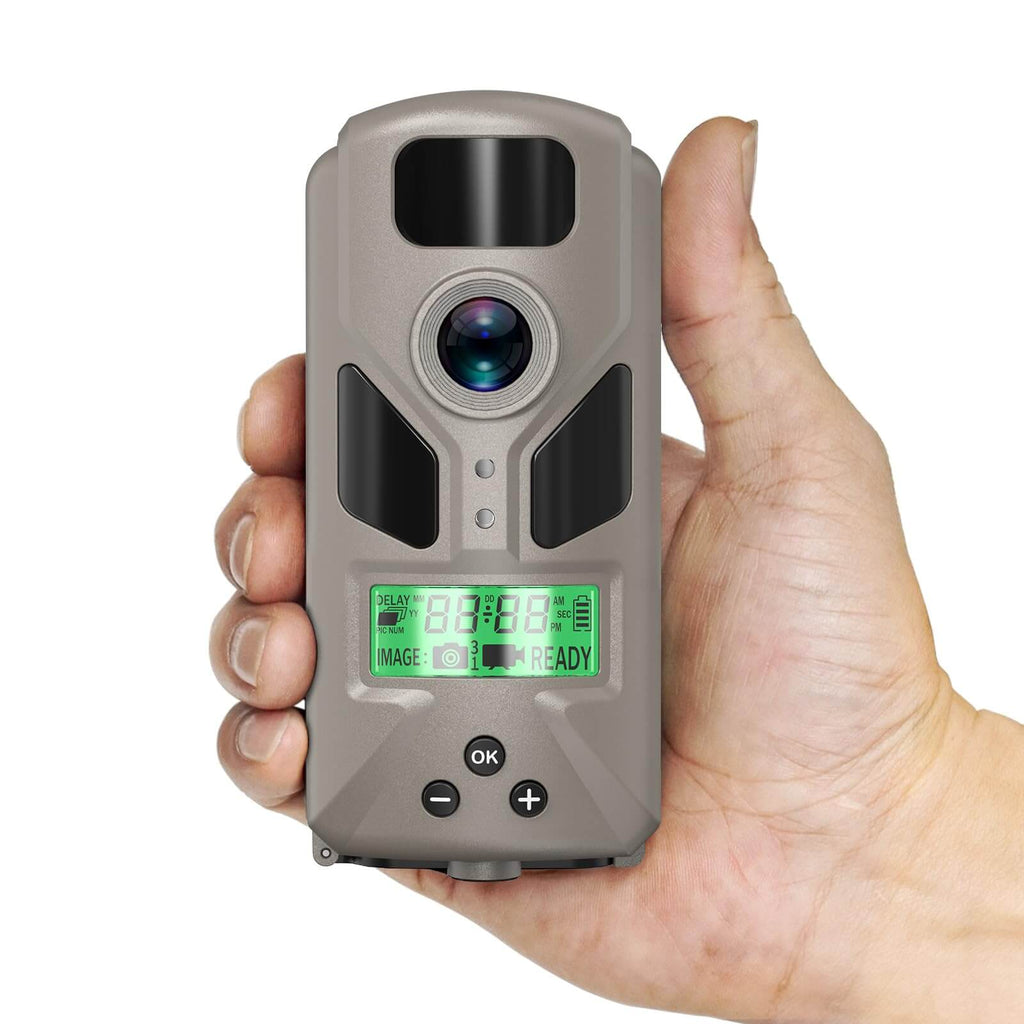 Outdoor Expert MiniB gray trail camera front view