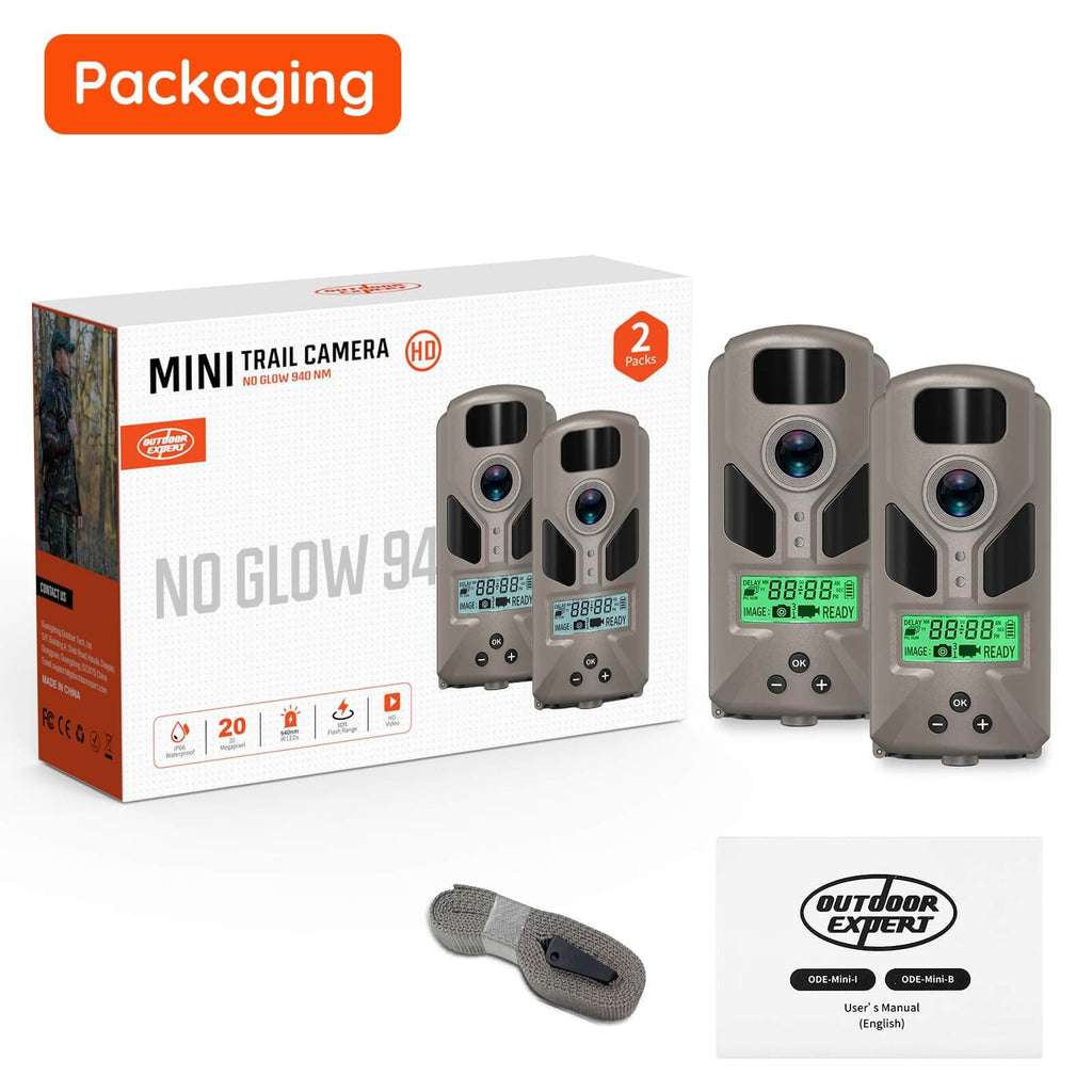 MiniB Trail Camera 2-Pack