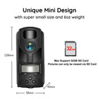 Outdoor Expert MiniB black trail camera front view